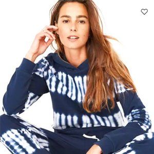 Madewell (Re)sourced Cotton Retro Hoodie Sweatshirt BENGALI INDIGO Small NWT